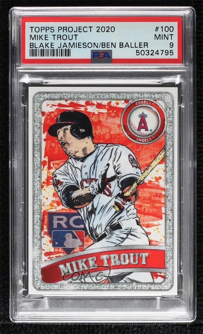 Mike Trout 2020 topps