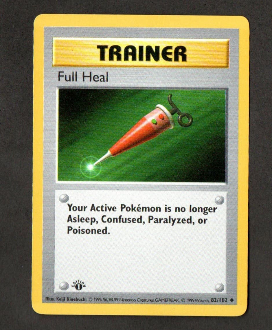 Full Heal trading card