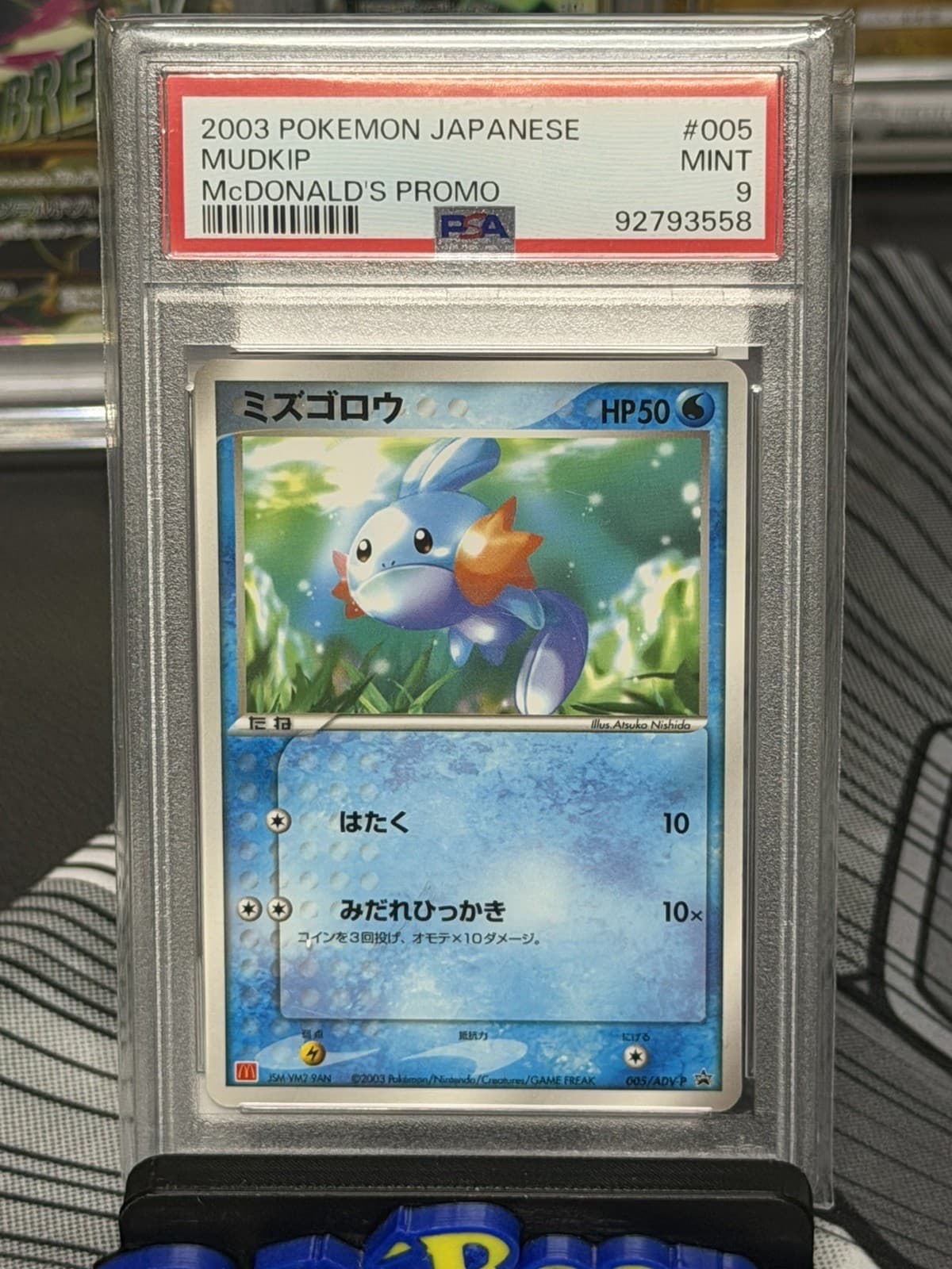 Mudkip trading card
