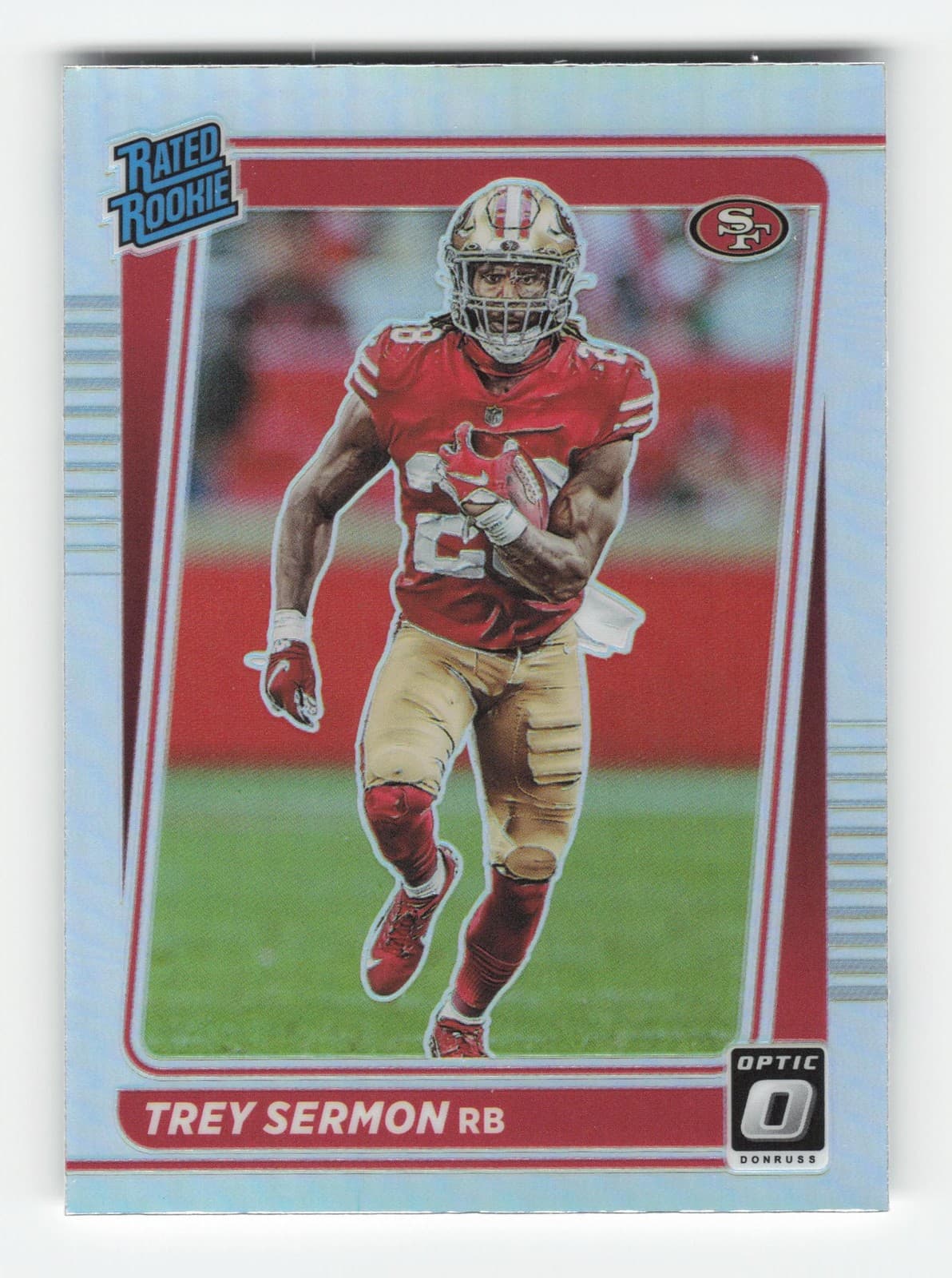 Trey Sermon 2021 panini Donruss