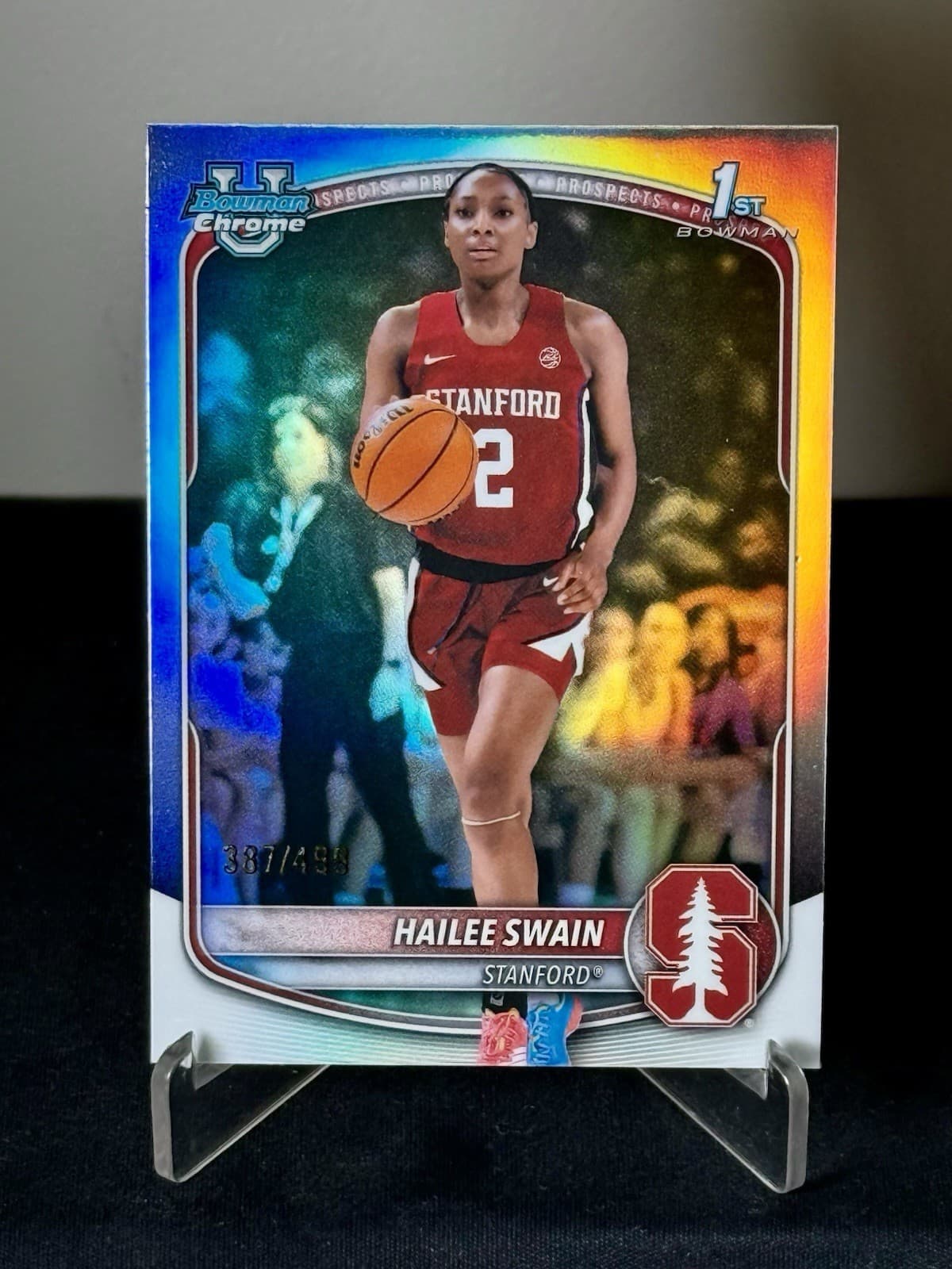Hailee Swain trading card