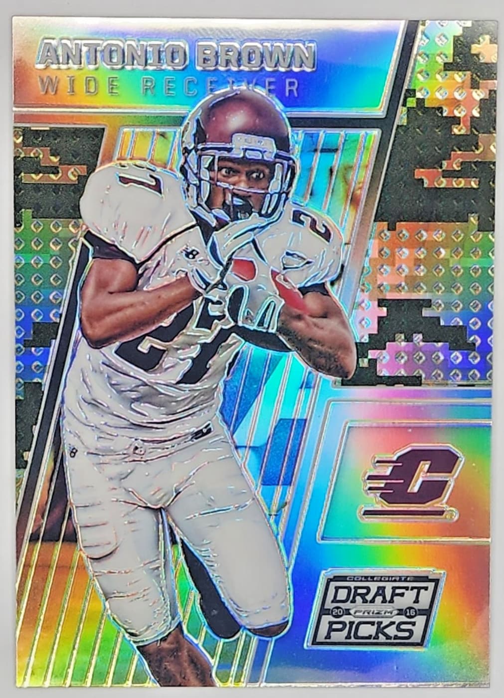 Antonio Brown trading card