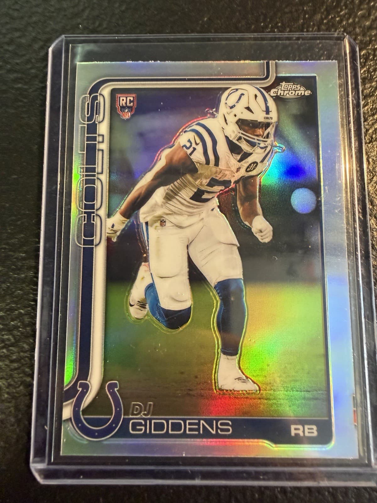DJ Giddens 2025 topps Topps Chrome Sapphire