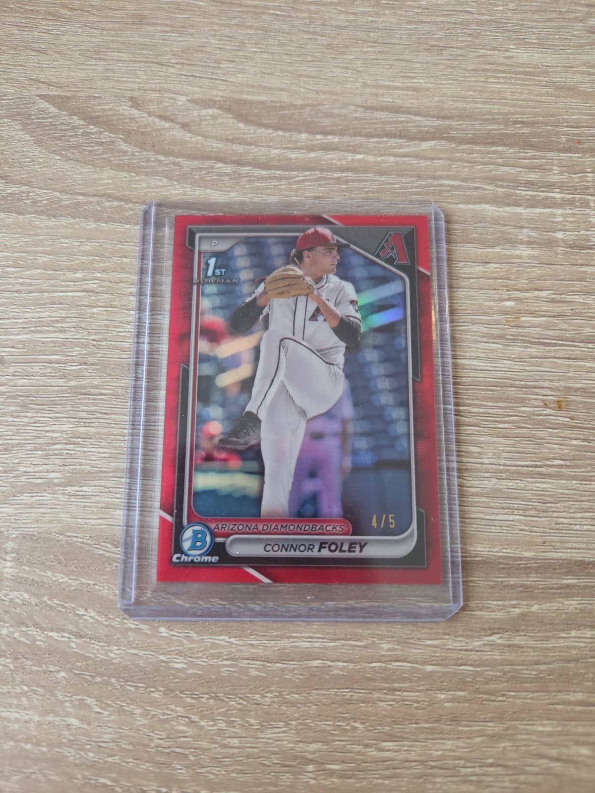 Connor Foley trading card