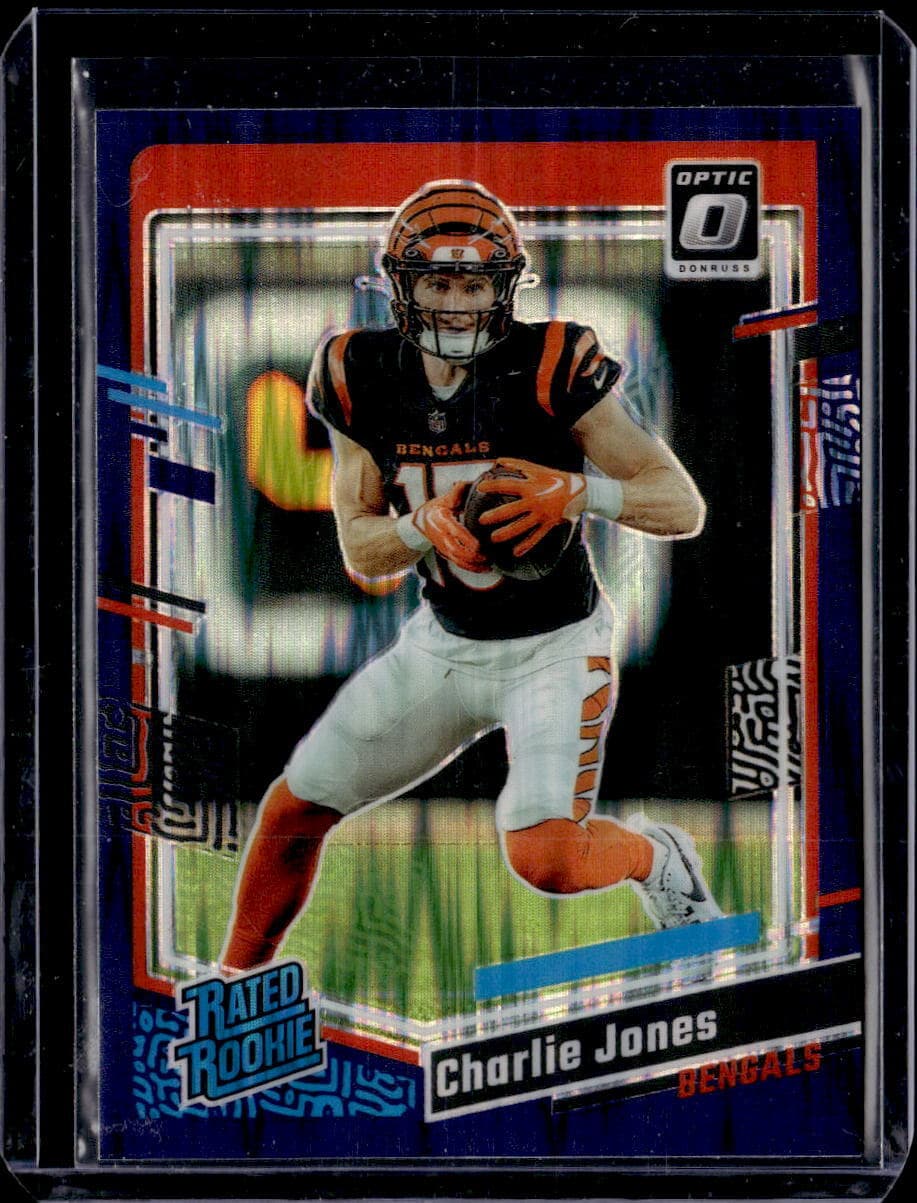 Charlie Jones trading card