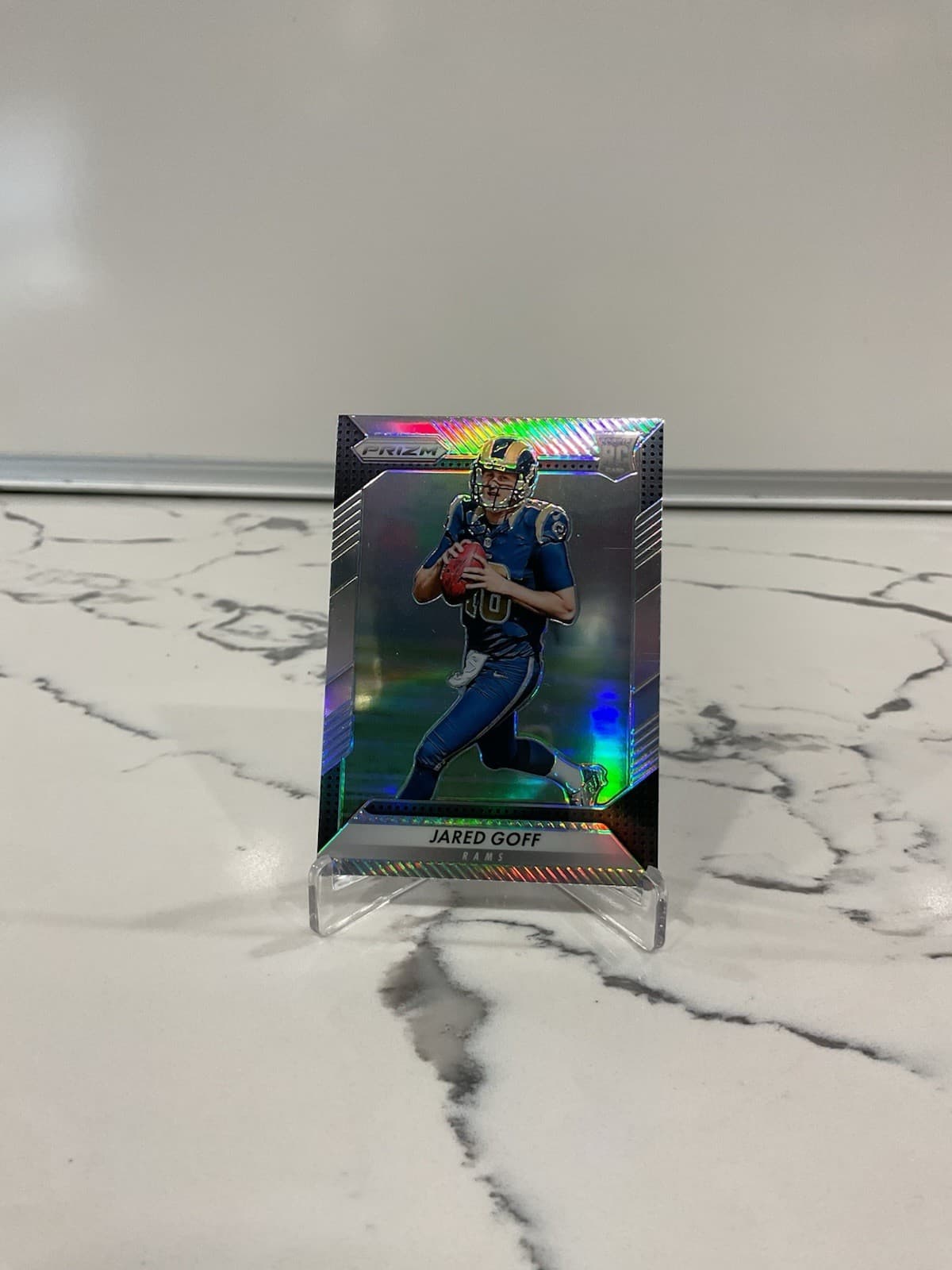 Jared Goff trading card