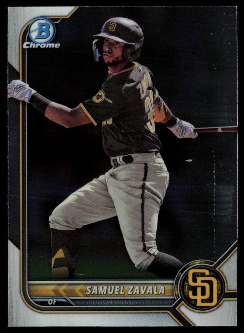 Samuel Zavala trading card