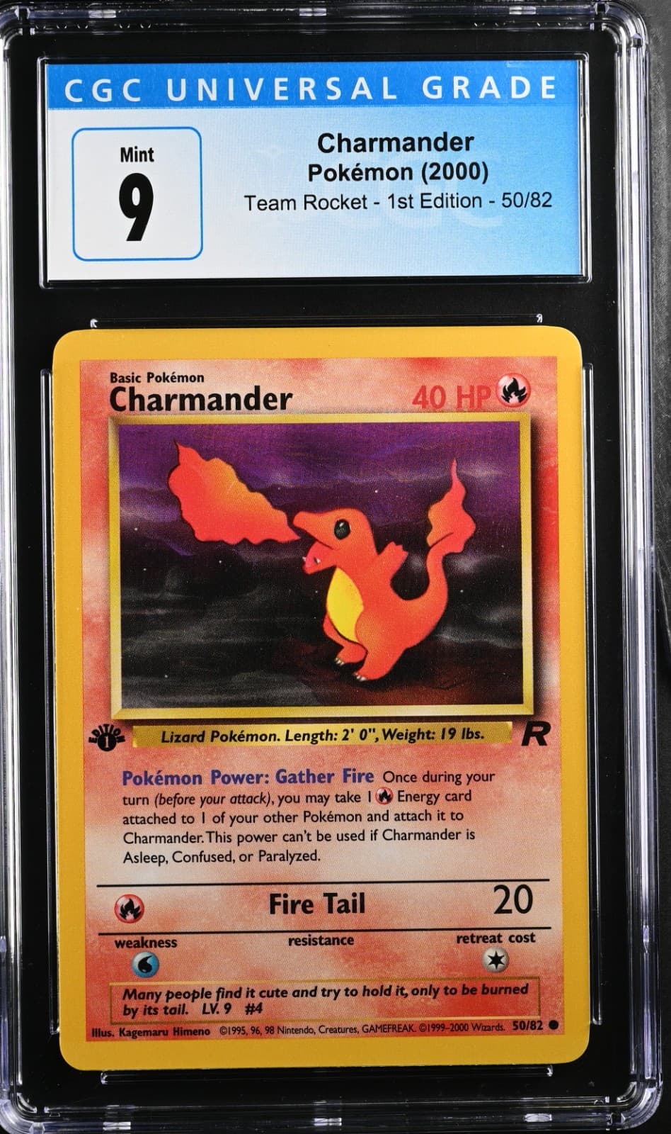 Charmander 2000 Pokemon Team Rocket