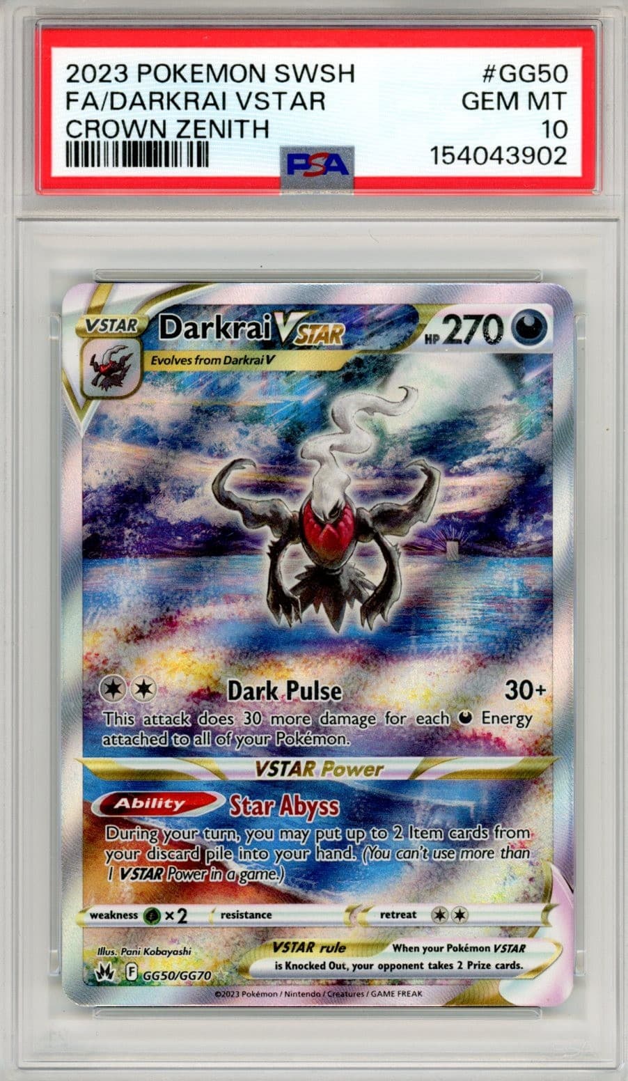 Darkrai VStar #GG50