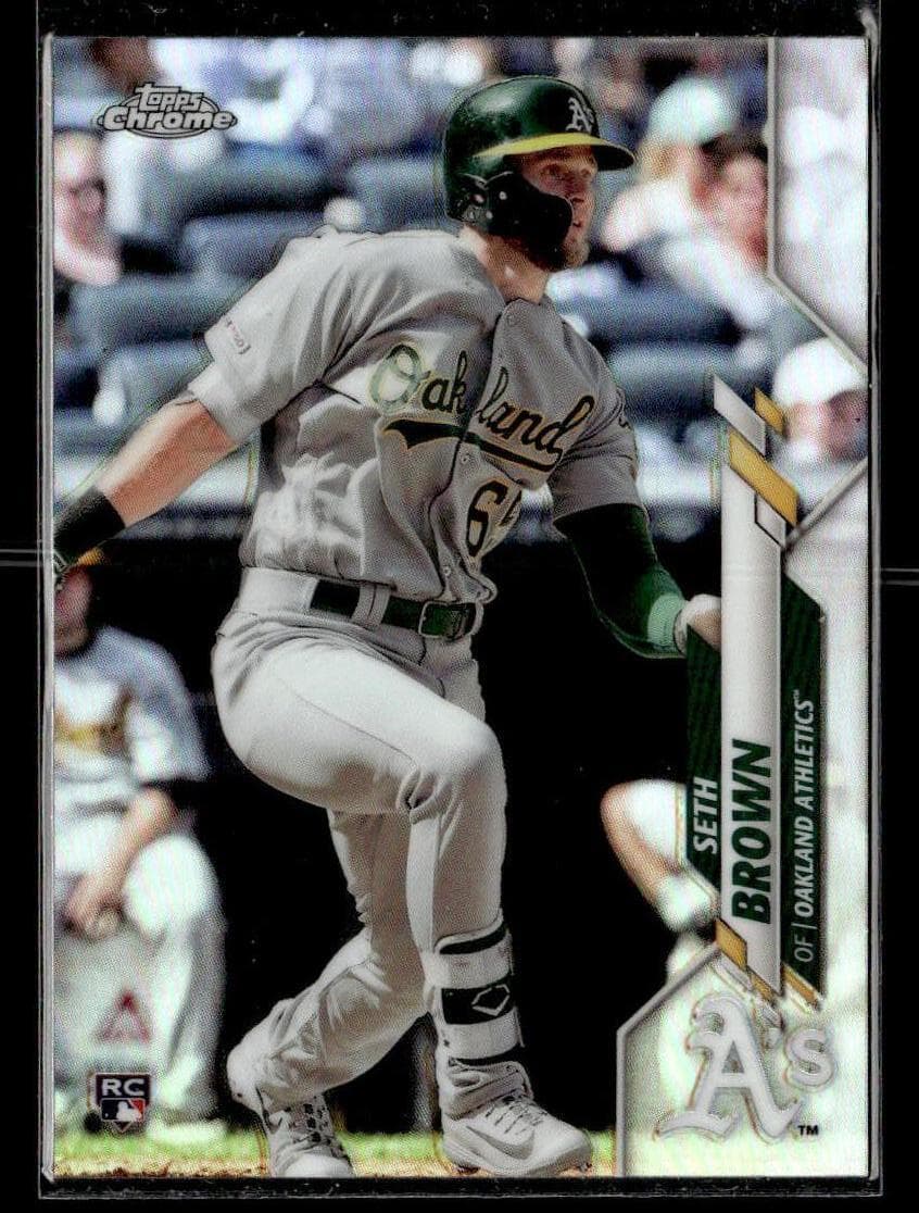 Seth Brown trading card