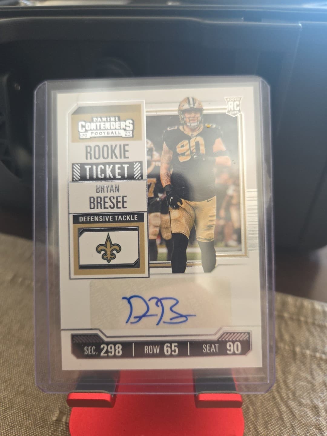 Bryan Bresee 2023 panini Panini Contenders