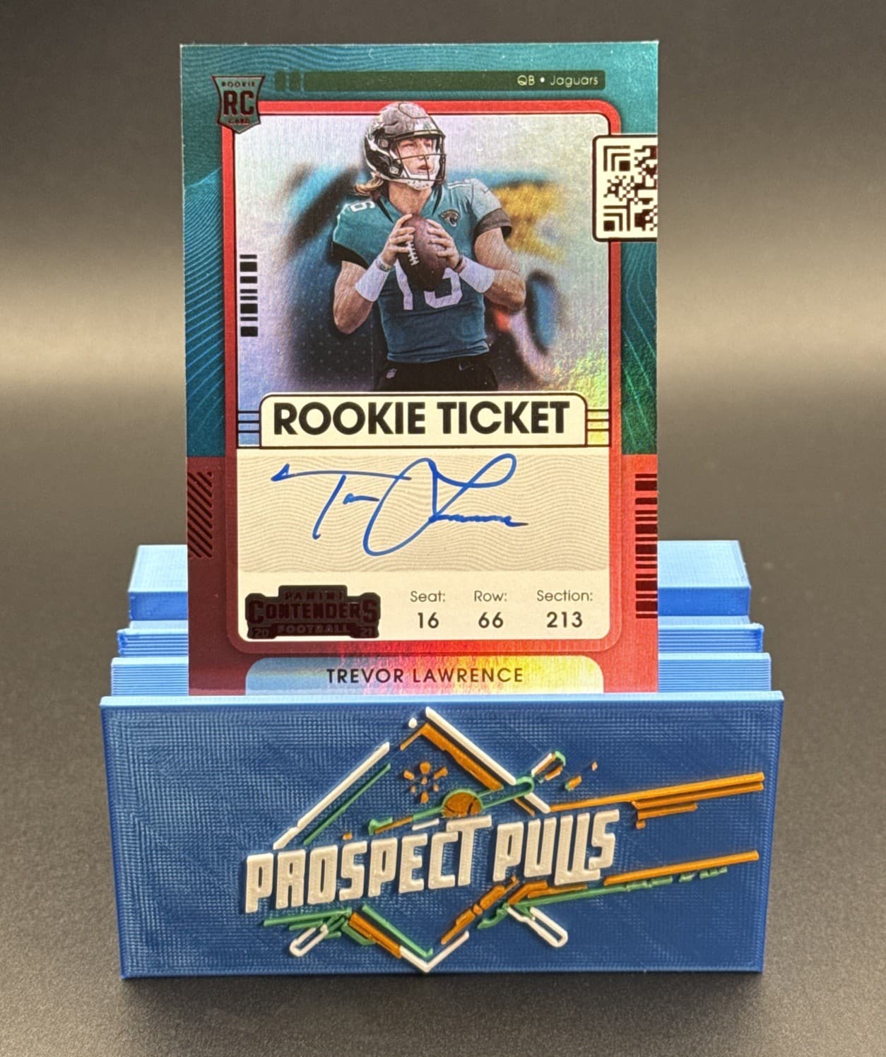 Trevor Lawrence trading card