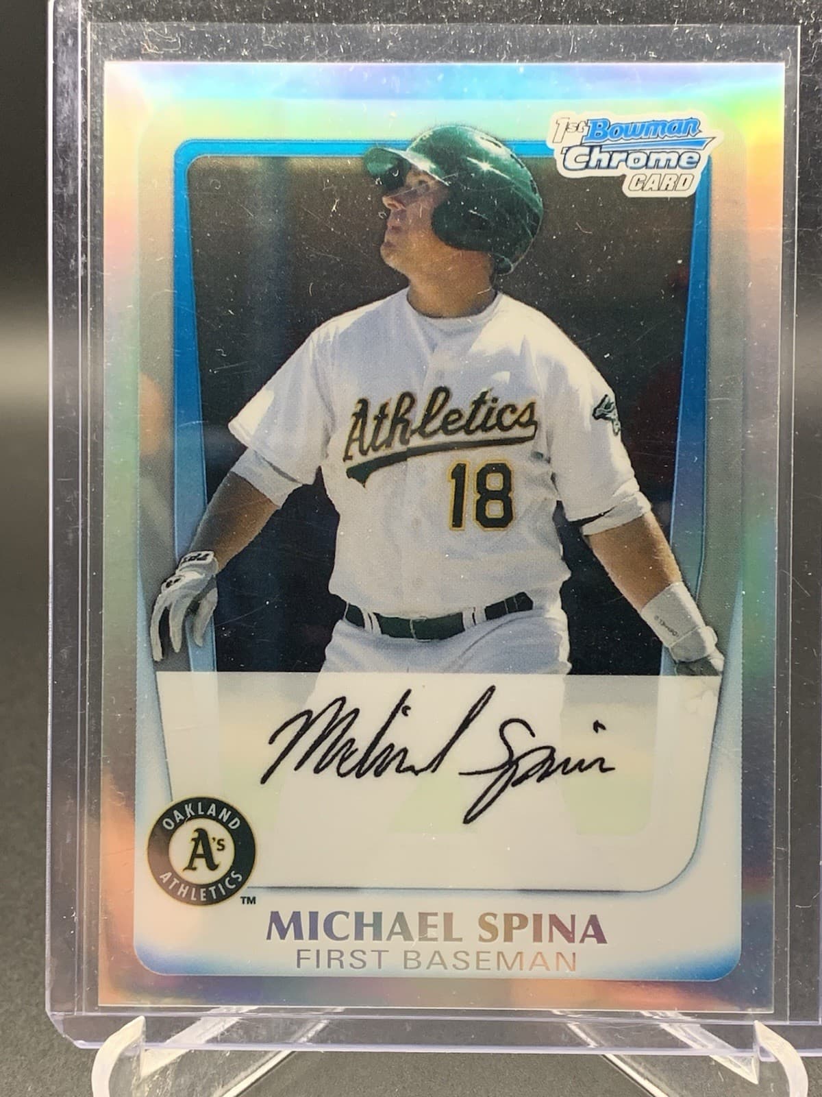 Michael Spina 2011 bowman