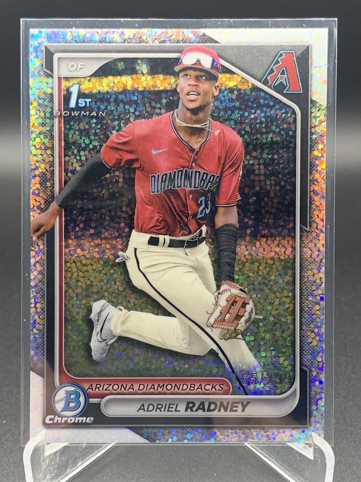 Adriel Radney trading card