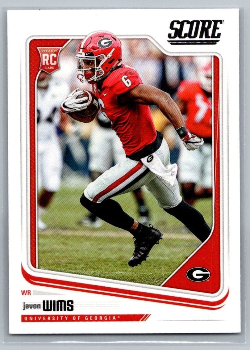Javon Wims trading card