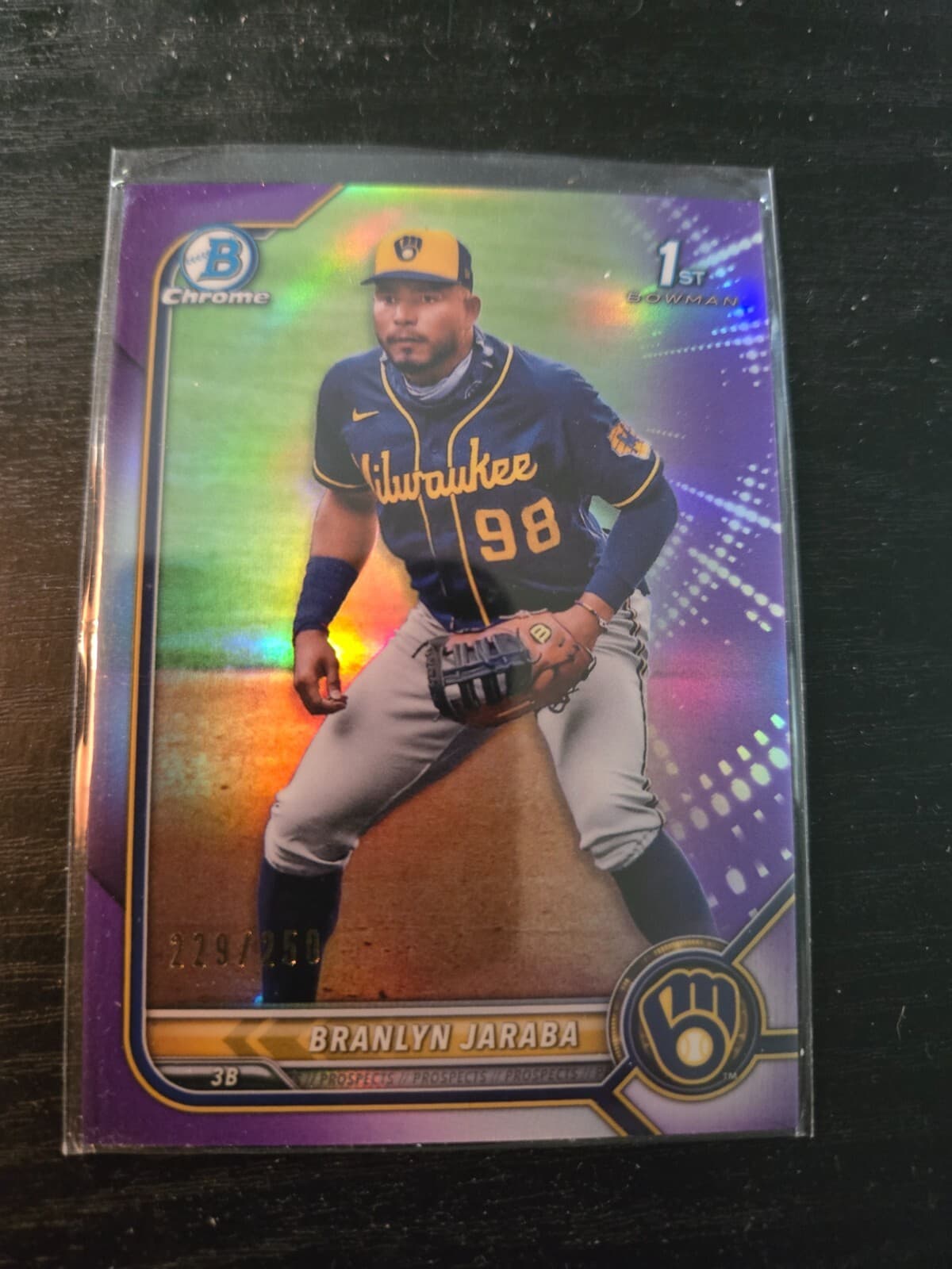 Branlyn Jaraba trading card