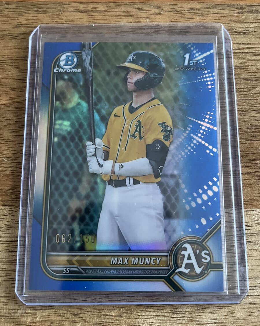 Max Muncy 2022 bowman