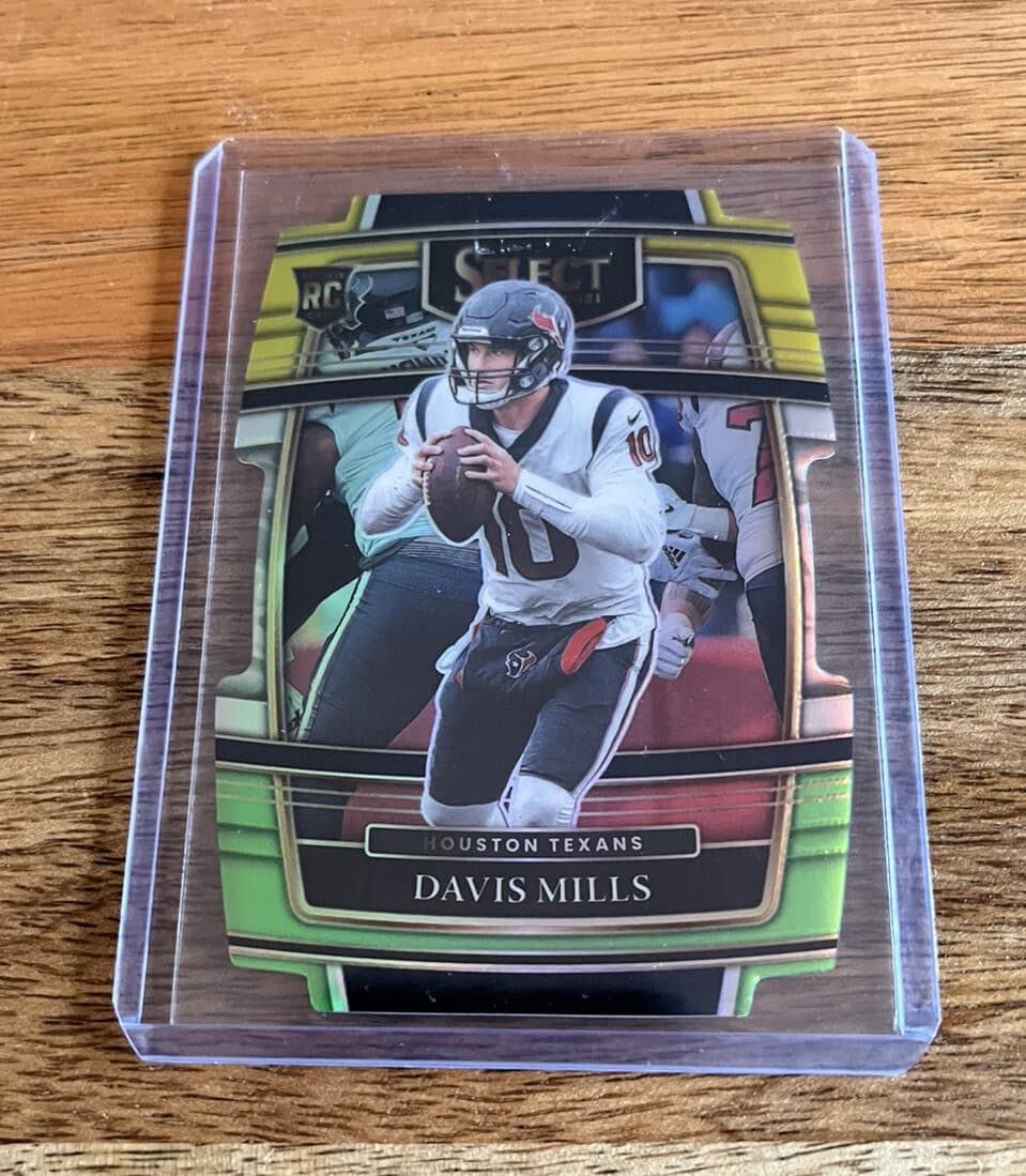 Davis Mills 2021 panini Panini Select