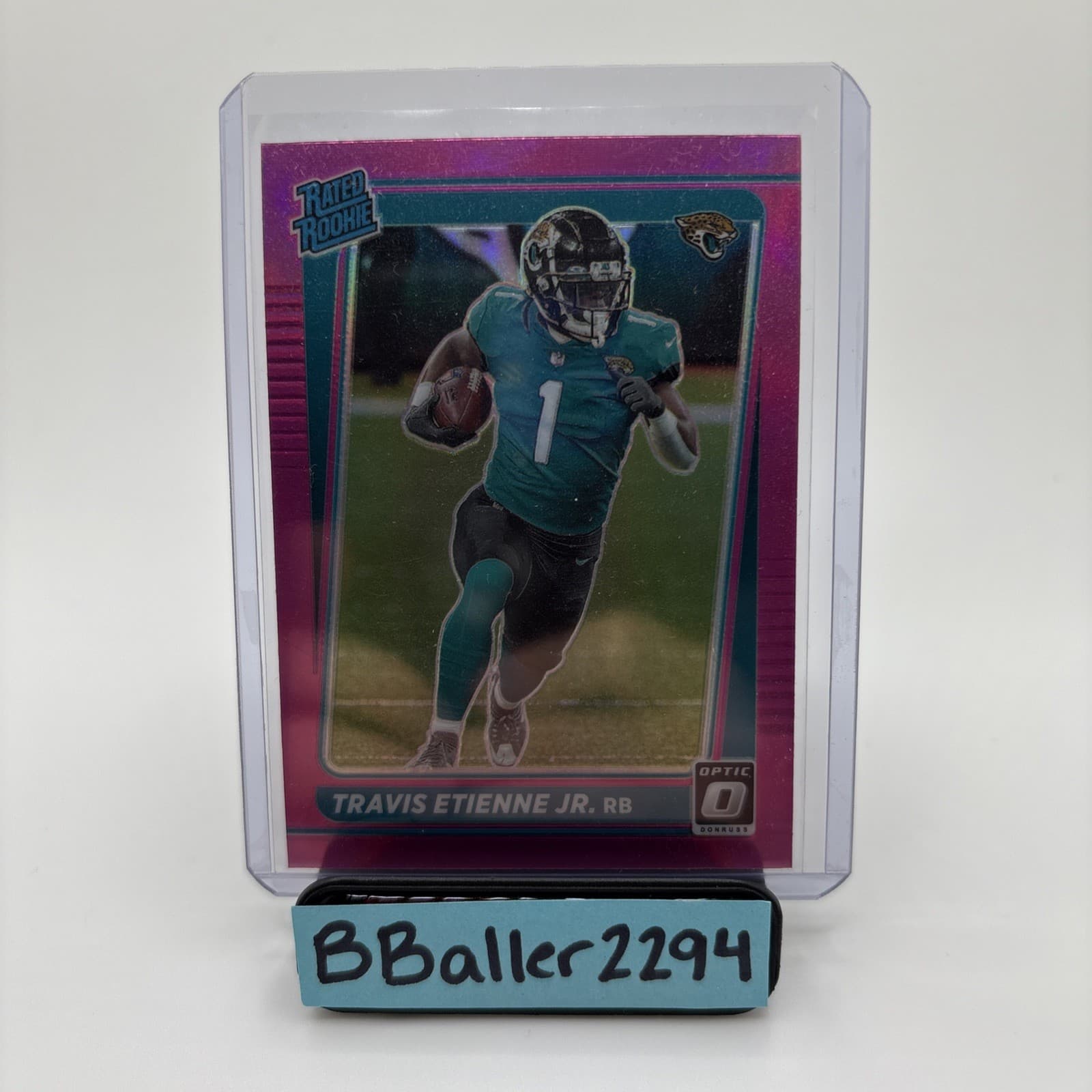 Travis Etienne Jr. 2021 panini Donruss
