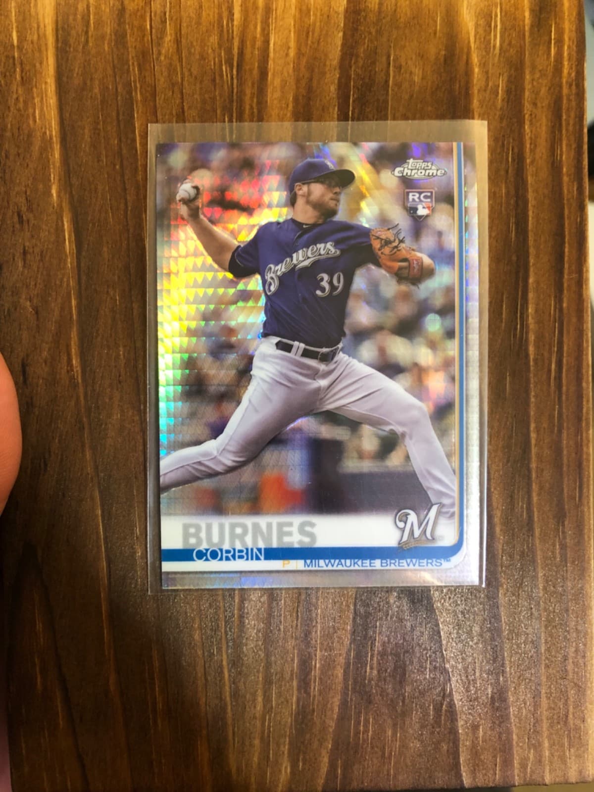 Corbin Burnes trading card