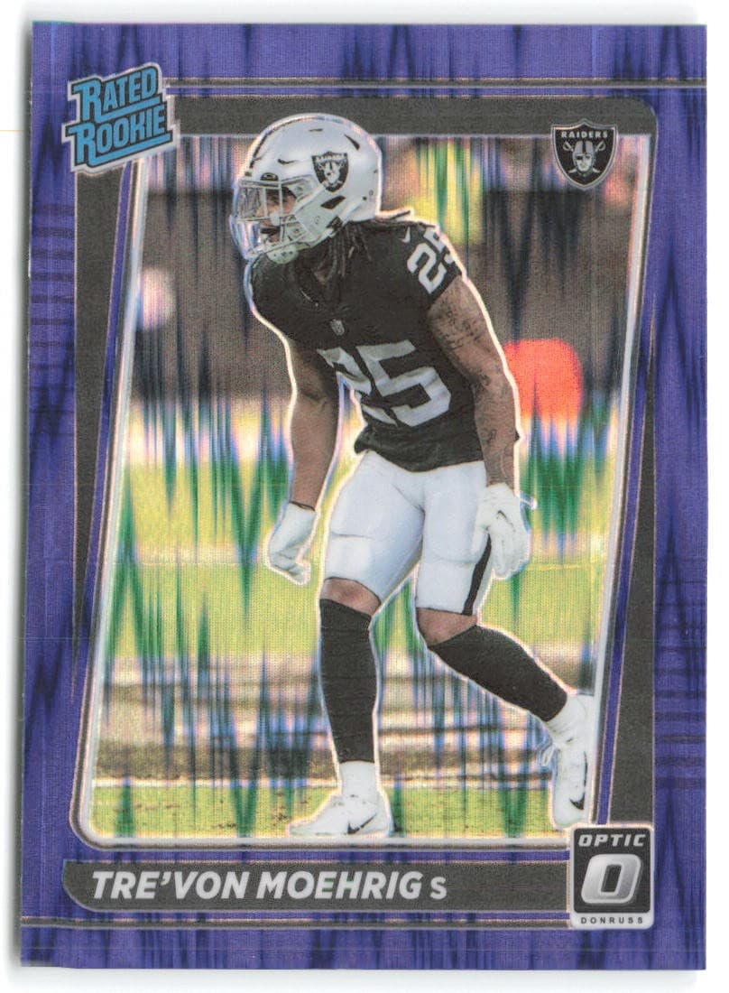 Tre'von Moehrig 2021 panini Donruss Optic