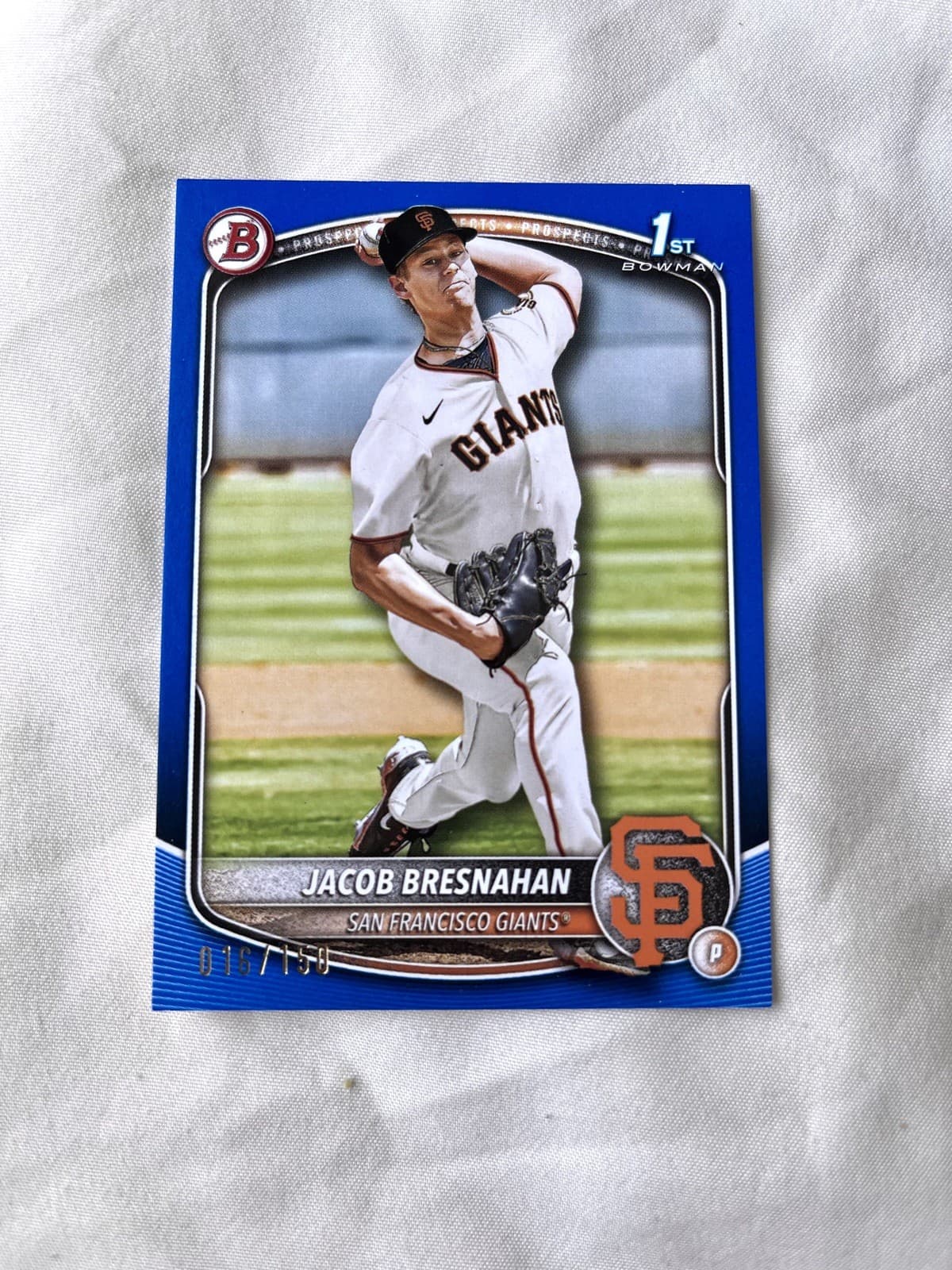 Jacob Bresnahan trading card