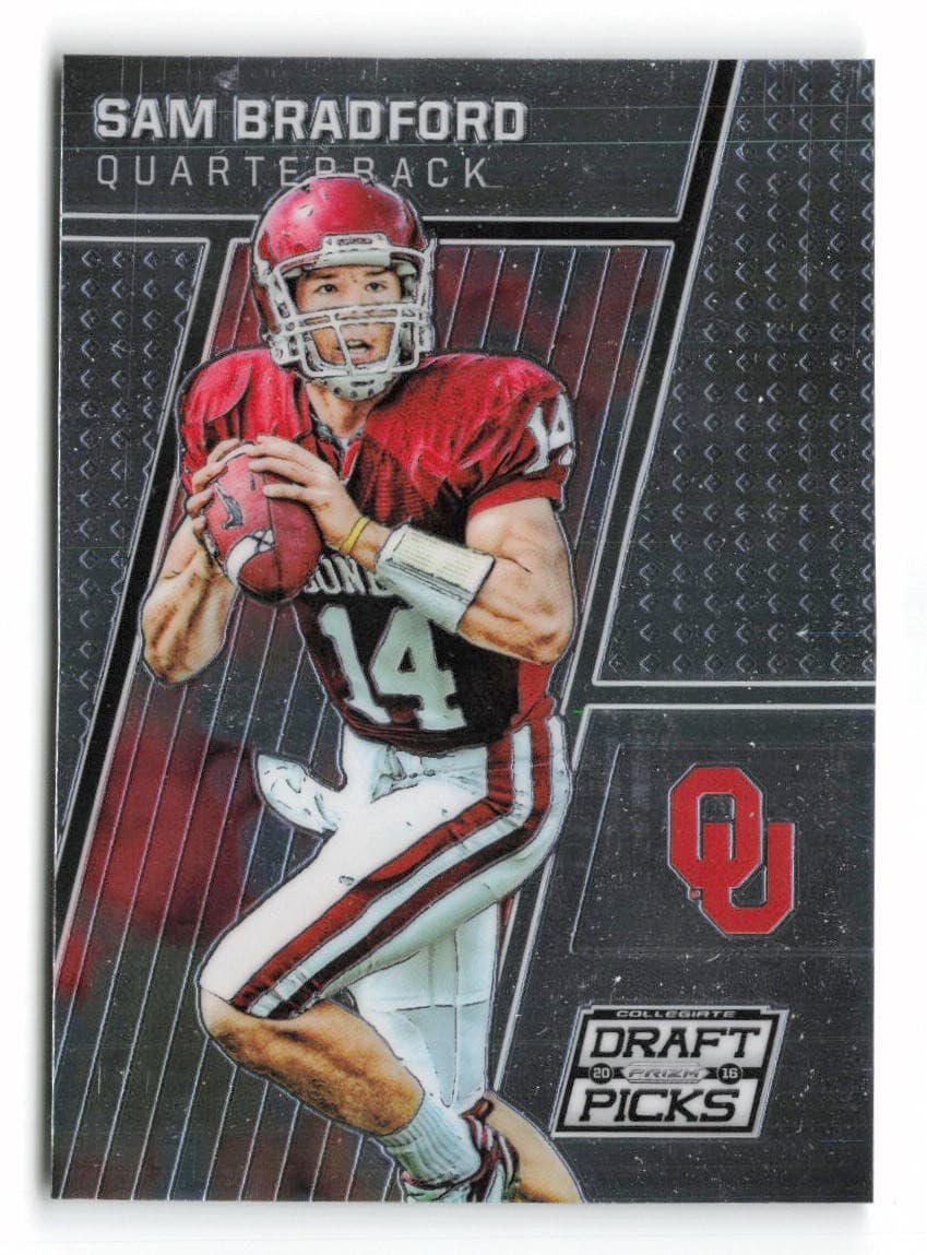 Sam Bradford trading card