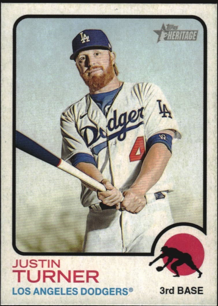 Justin Turner trading card