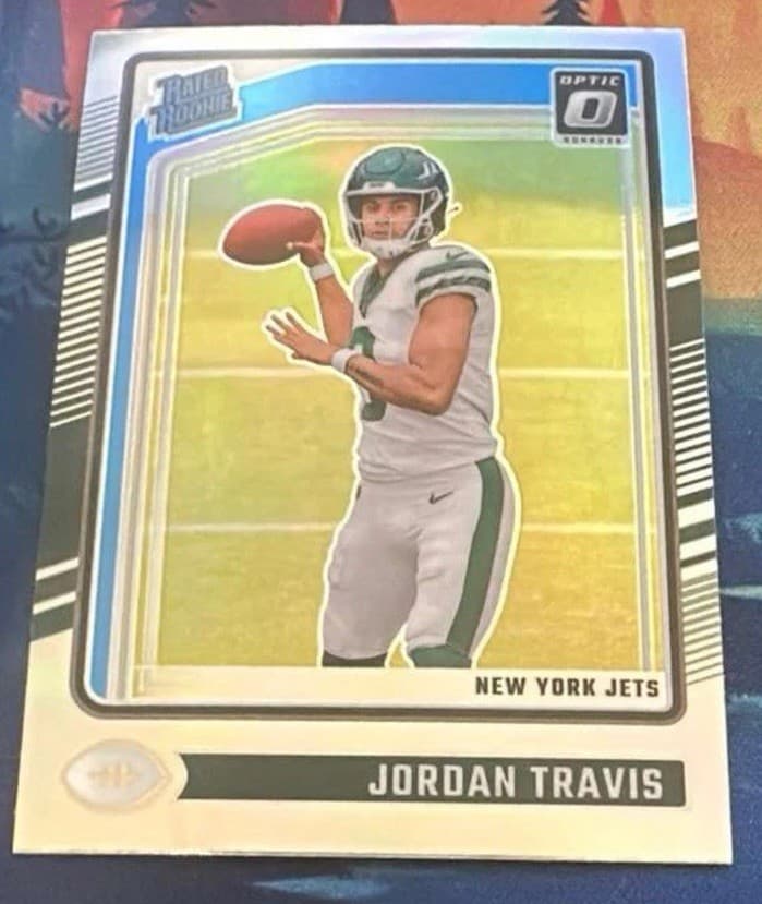 Jordan Travis 2024 panini Donruss Optic