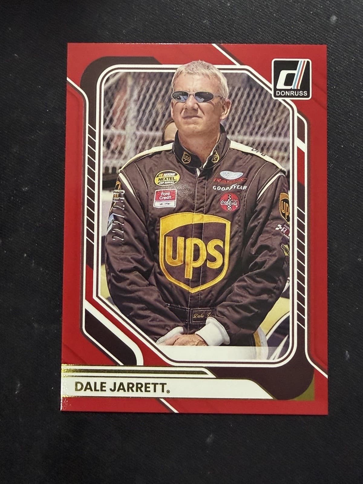 Dale Jarrett trading card
