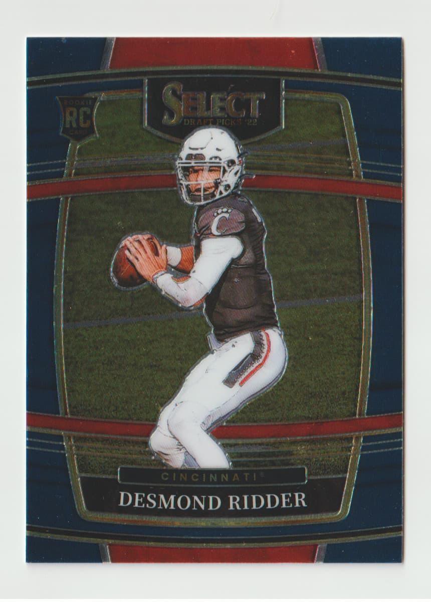Desmond Ridder 2022 panini Panini Select Draft Picks
