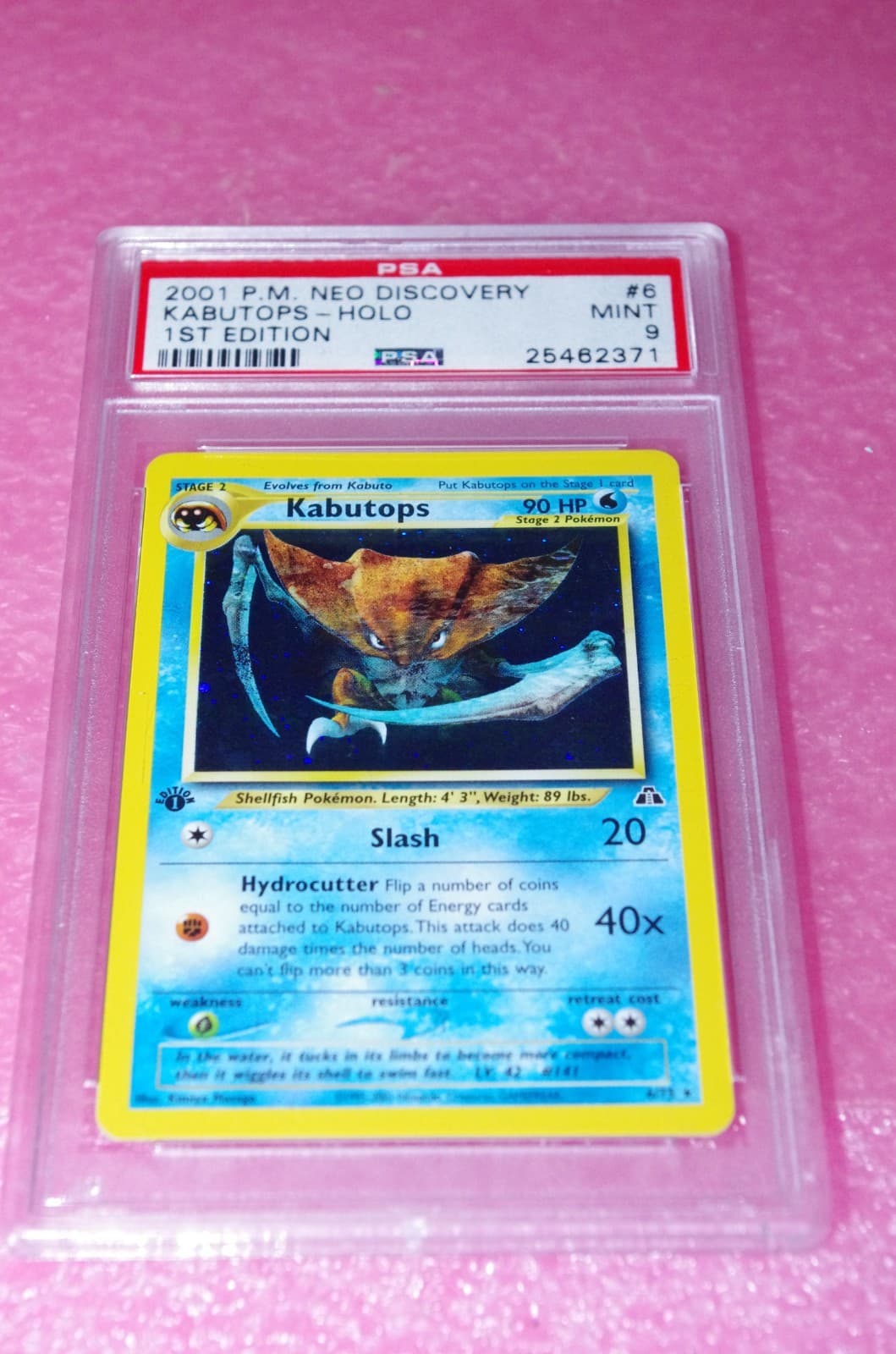 Kabutops 2001 Pokemon