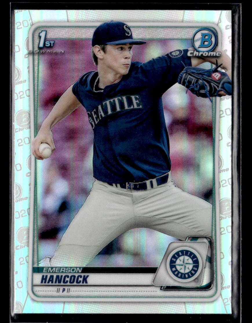 Emerson Hancock trading card