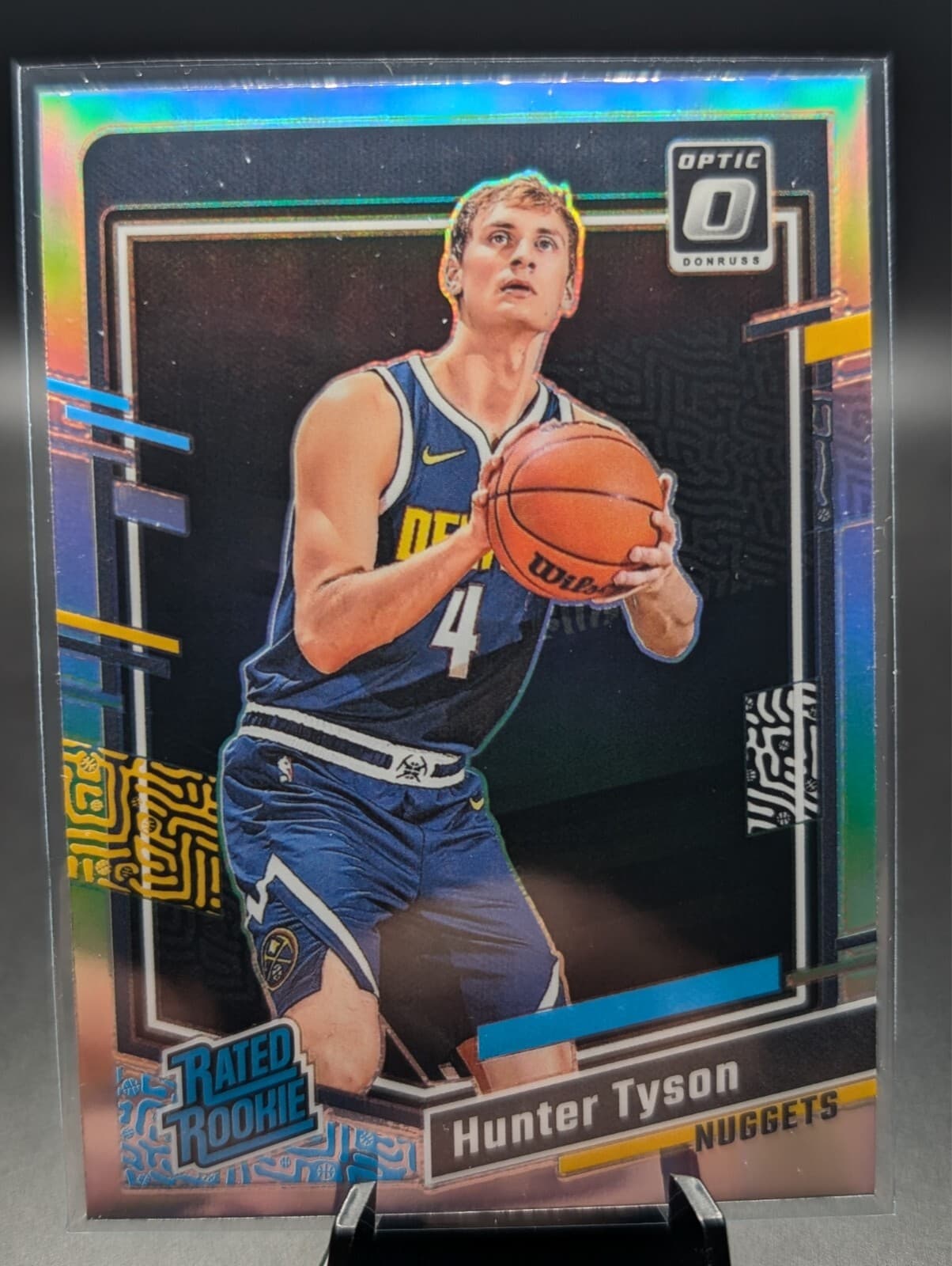 Hunter Tyson trading card