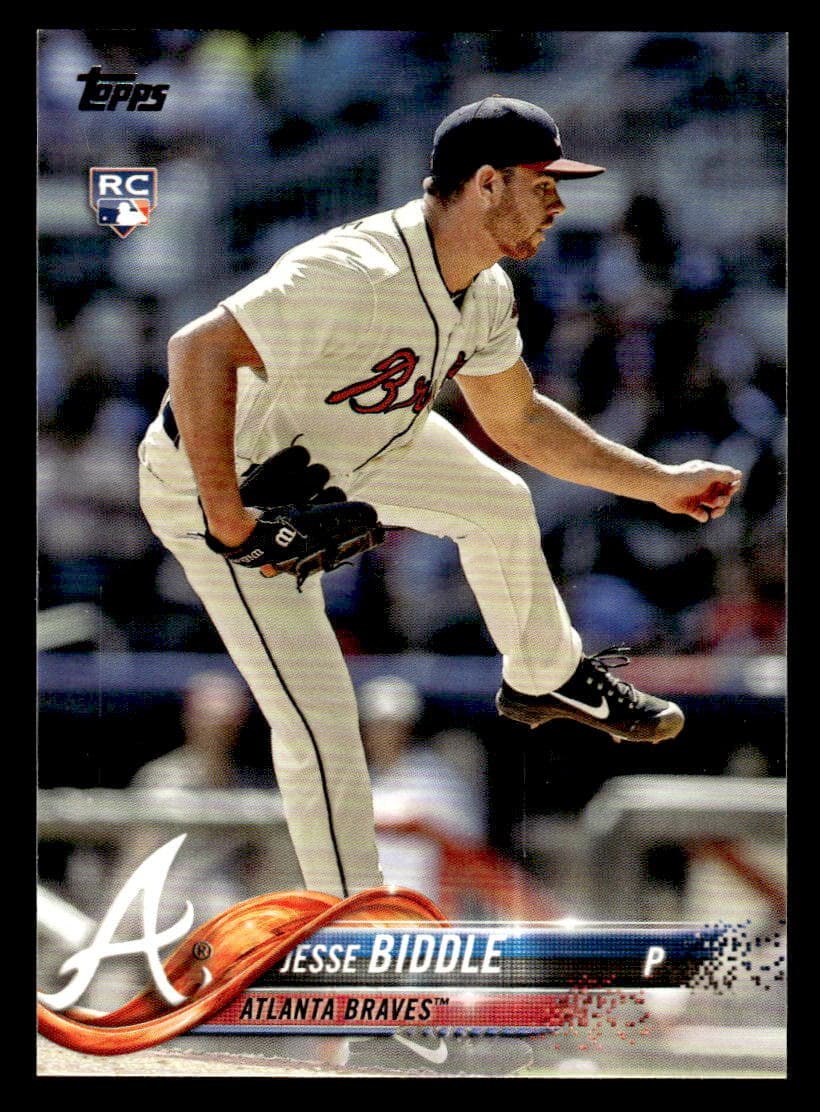 Jesse Biddle trading card
