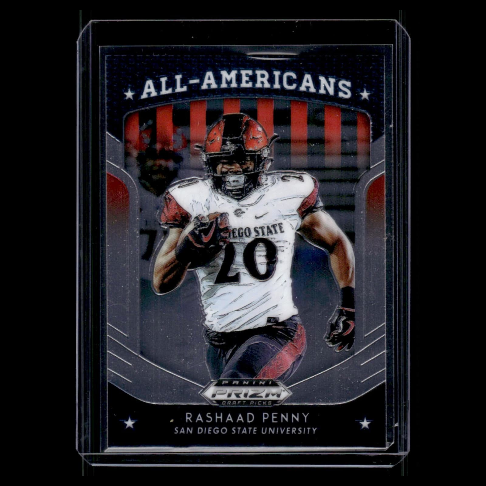 Rashaad Penny trading card