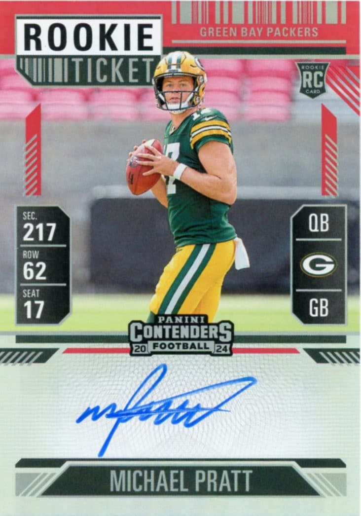 Michael Pratt trading card