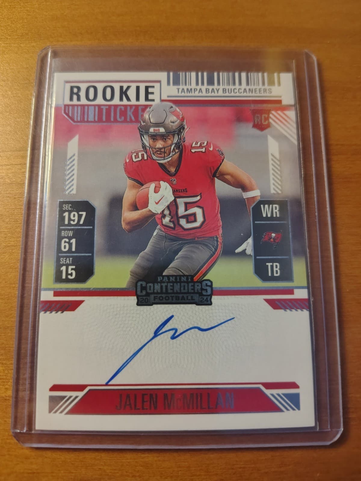 Jalen McMillan 2024 panini