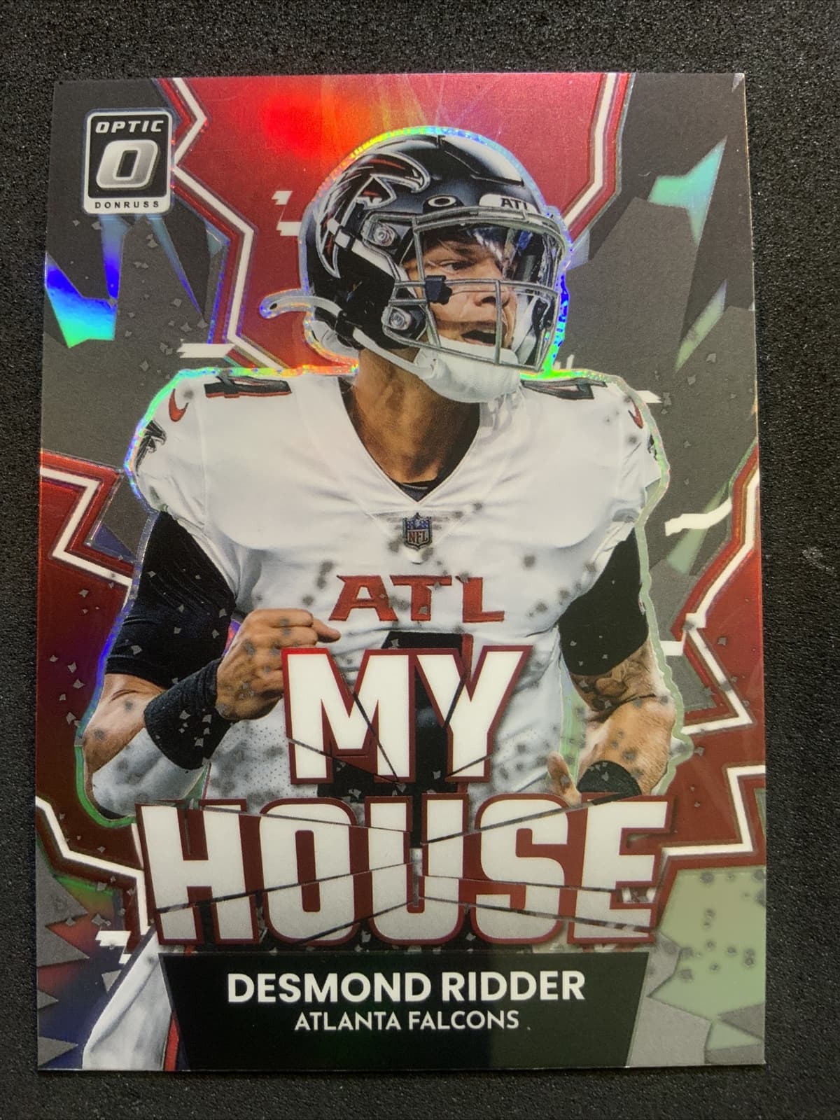 Desmond Ridder 2022 panini Donruss Optic