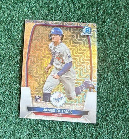 James Outman trading card