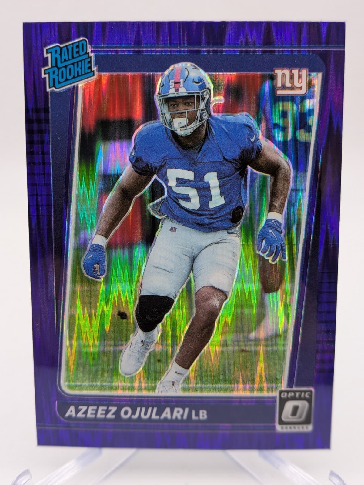 Azeez Ojulari 2021 panini Donruss Optic