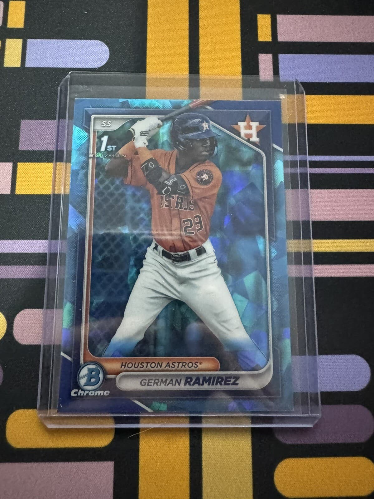 German Ramirez trading card