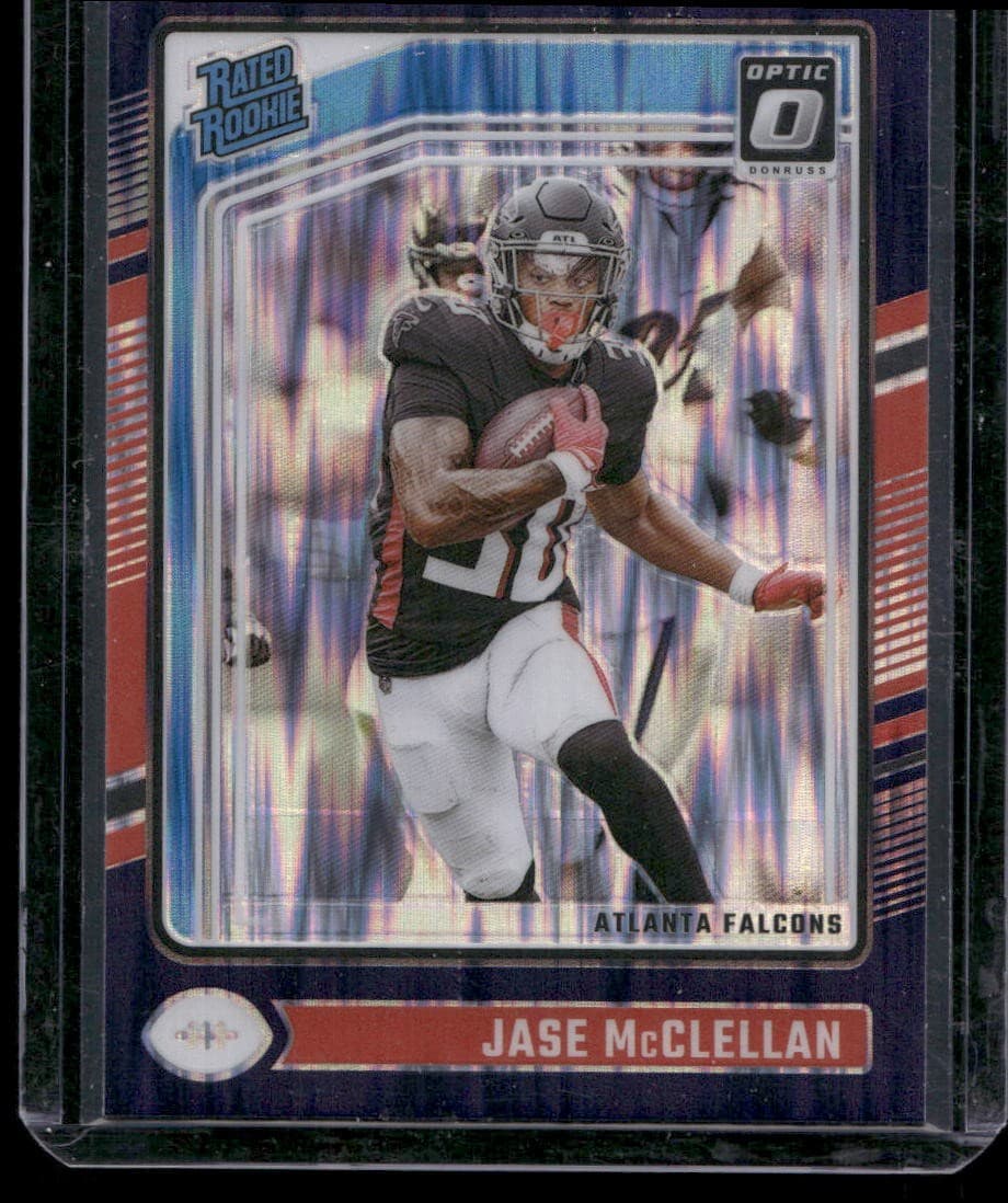 Jase McClellan trading card