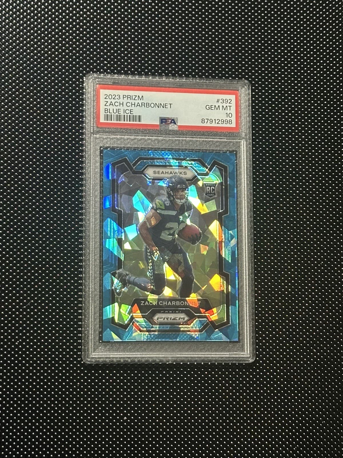Zach Charbonnet trading card