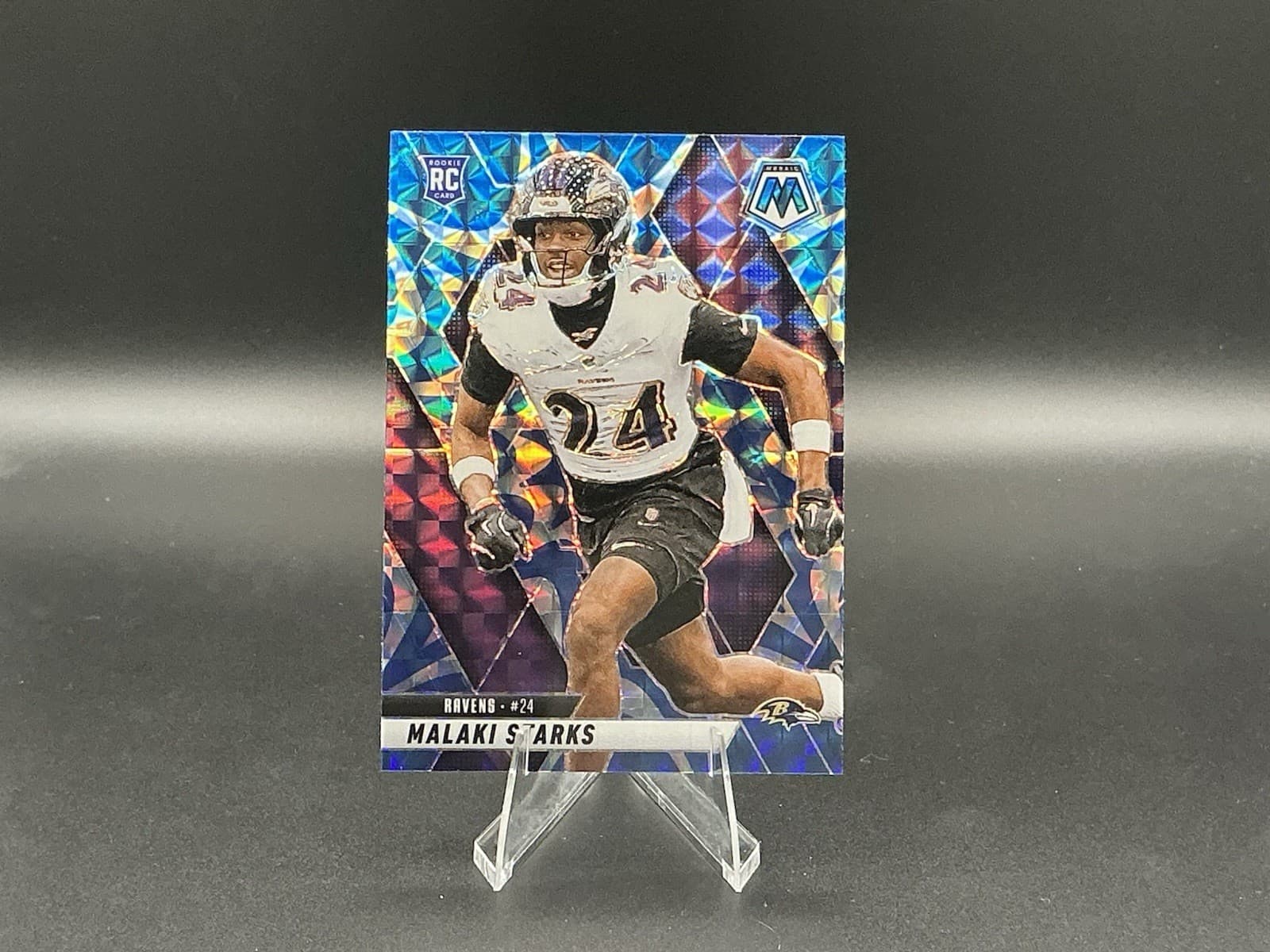 Malaki Starks trading card
