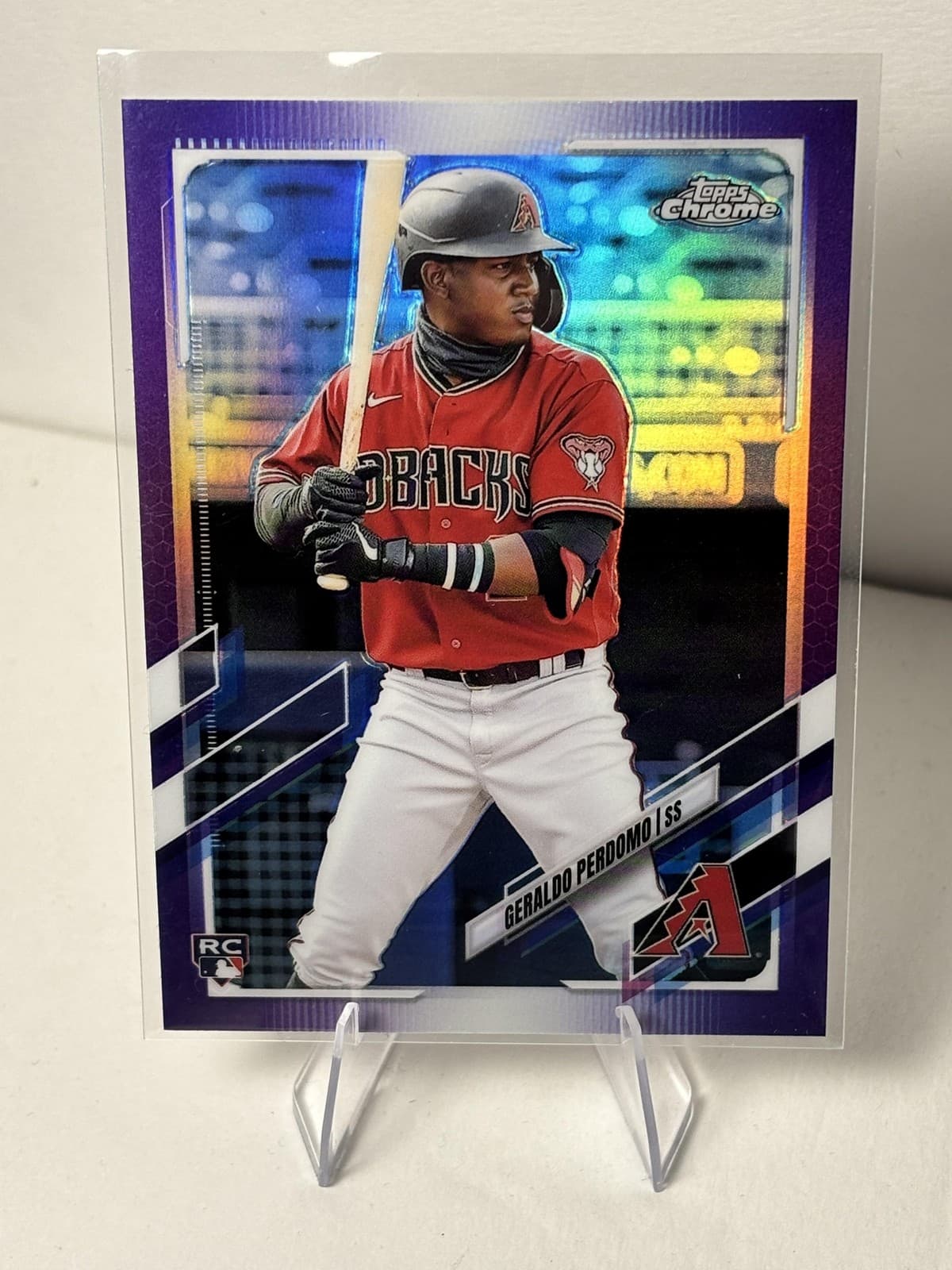 Geraldo Perdomo trading card