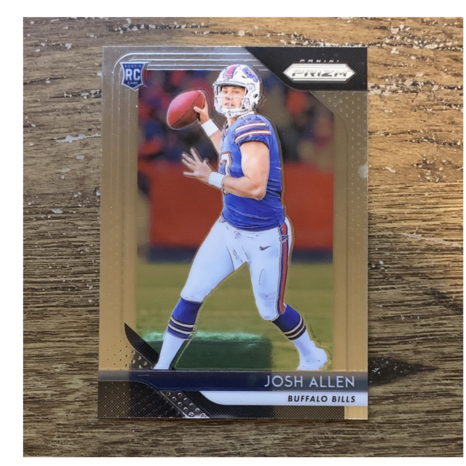Josh Allen trading card