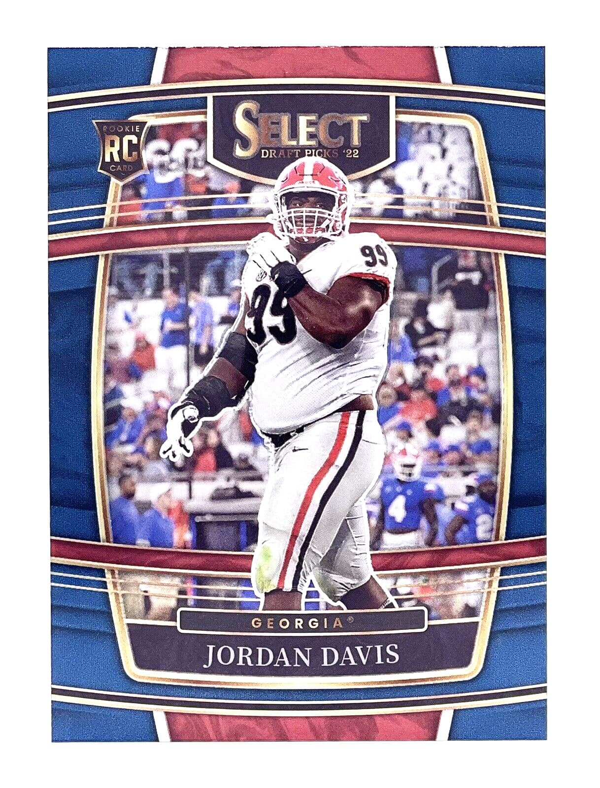 Jordan Davis 2022 panini Panini Select Draft Picks