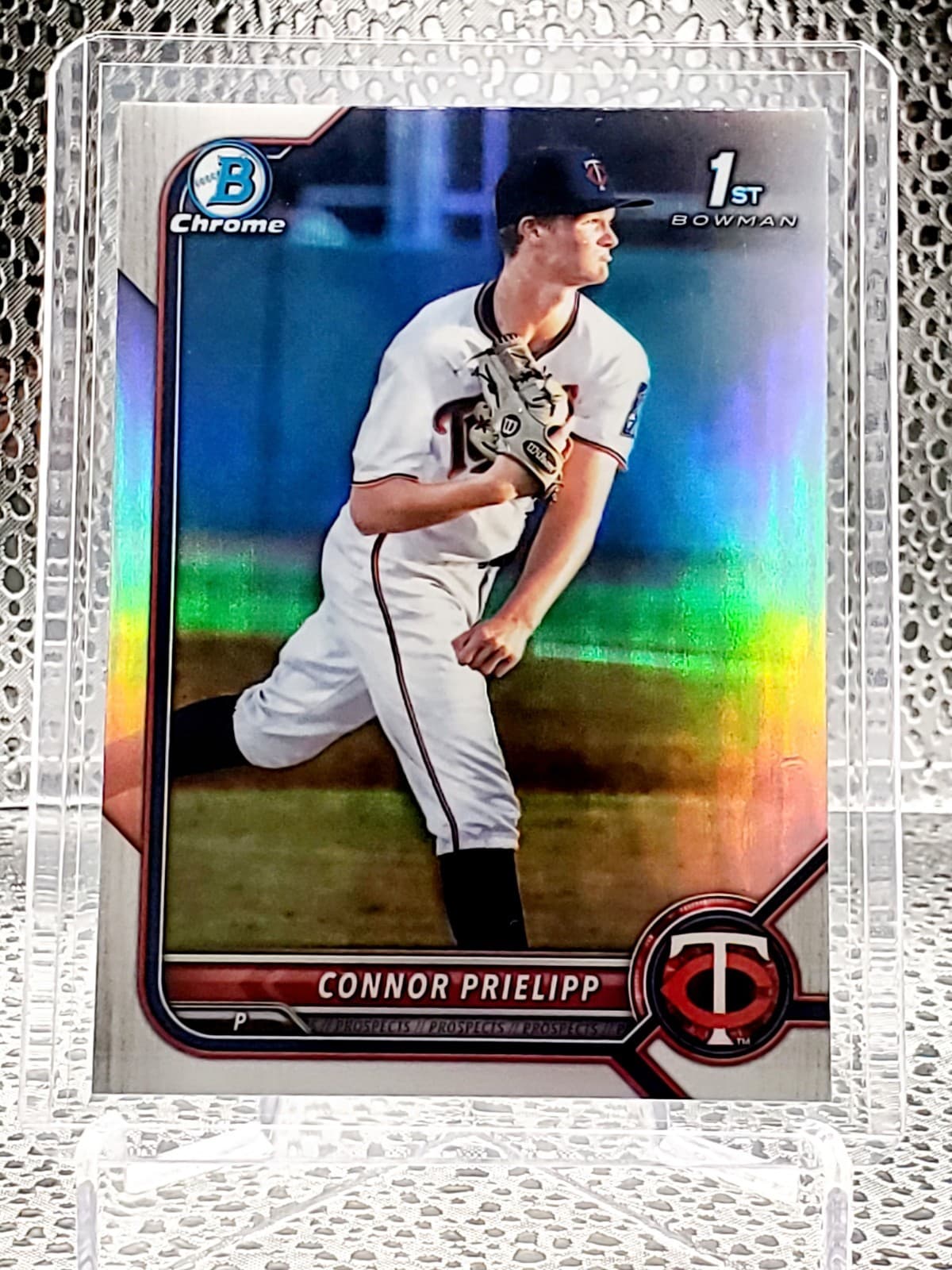 Connor Prielipp trading card