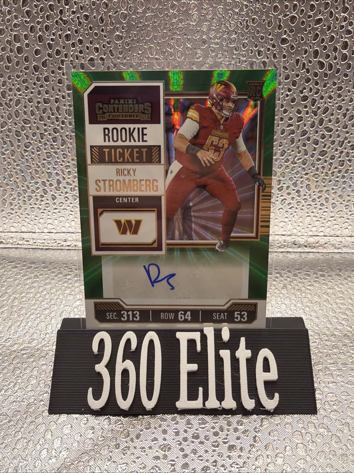 Ricky Stromberg trading card